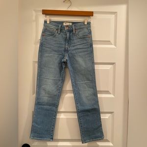 Madewell stovepipe jeans size 23 Petite